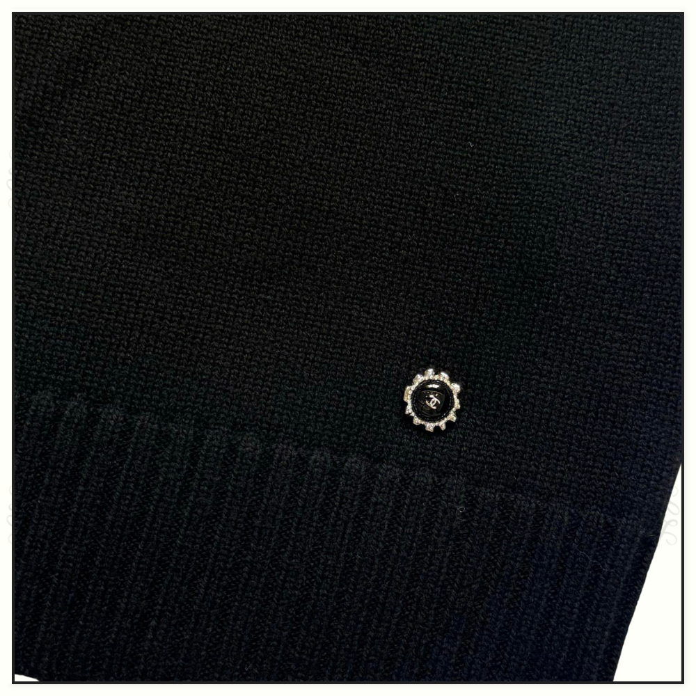 BOW DETAIL WOOL SWEATER