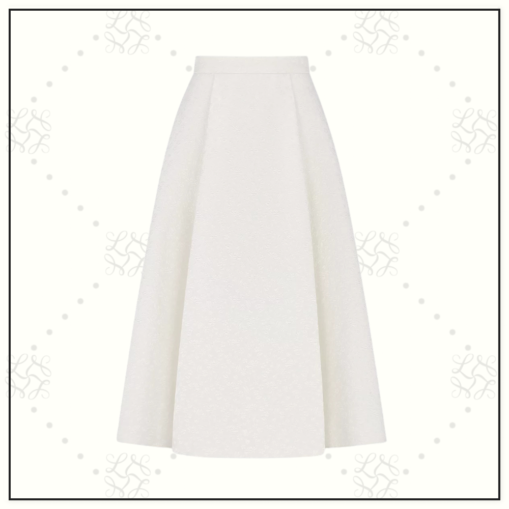 FITTED JACKET & FLARED SKIRT