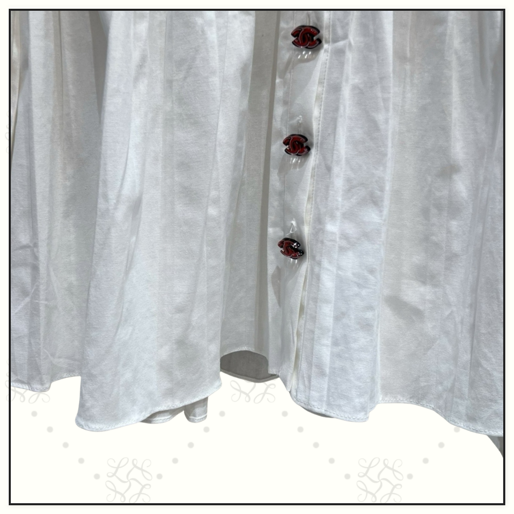 RUFFLE COLLAR BLOUSE