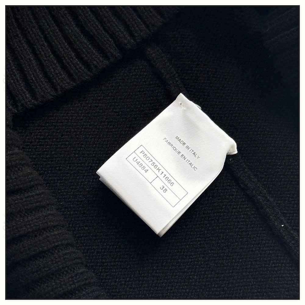 BOW DETAIL WOOL SWEATER