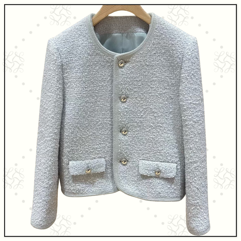 CHELSEA JACKET IN CASHMERE NATTÉ