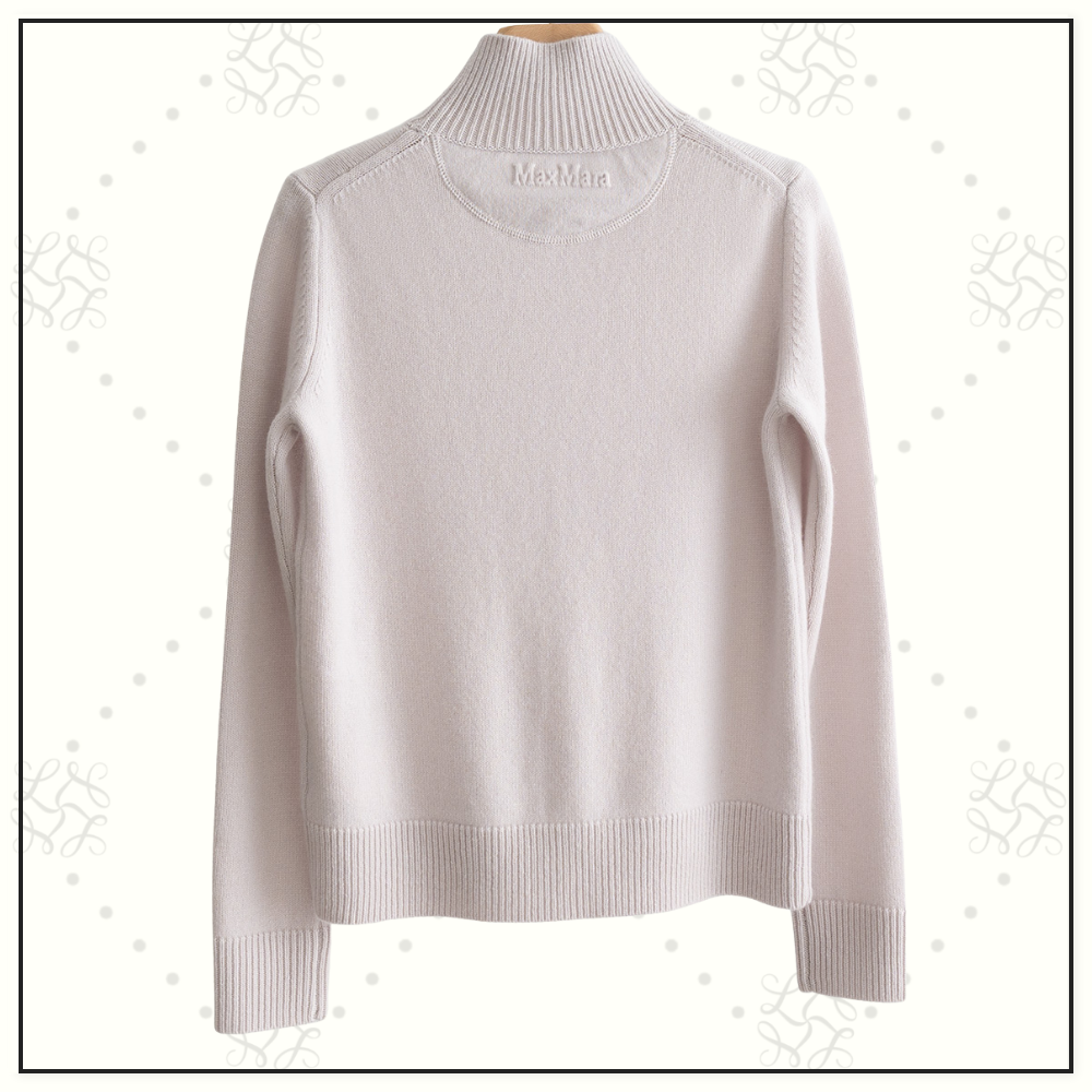 WOOL CASHMERE TURTLENECK