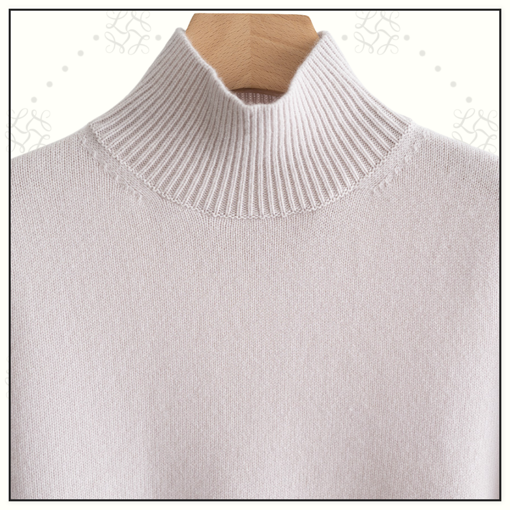WOOL CASHMERE TURTLENECK