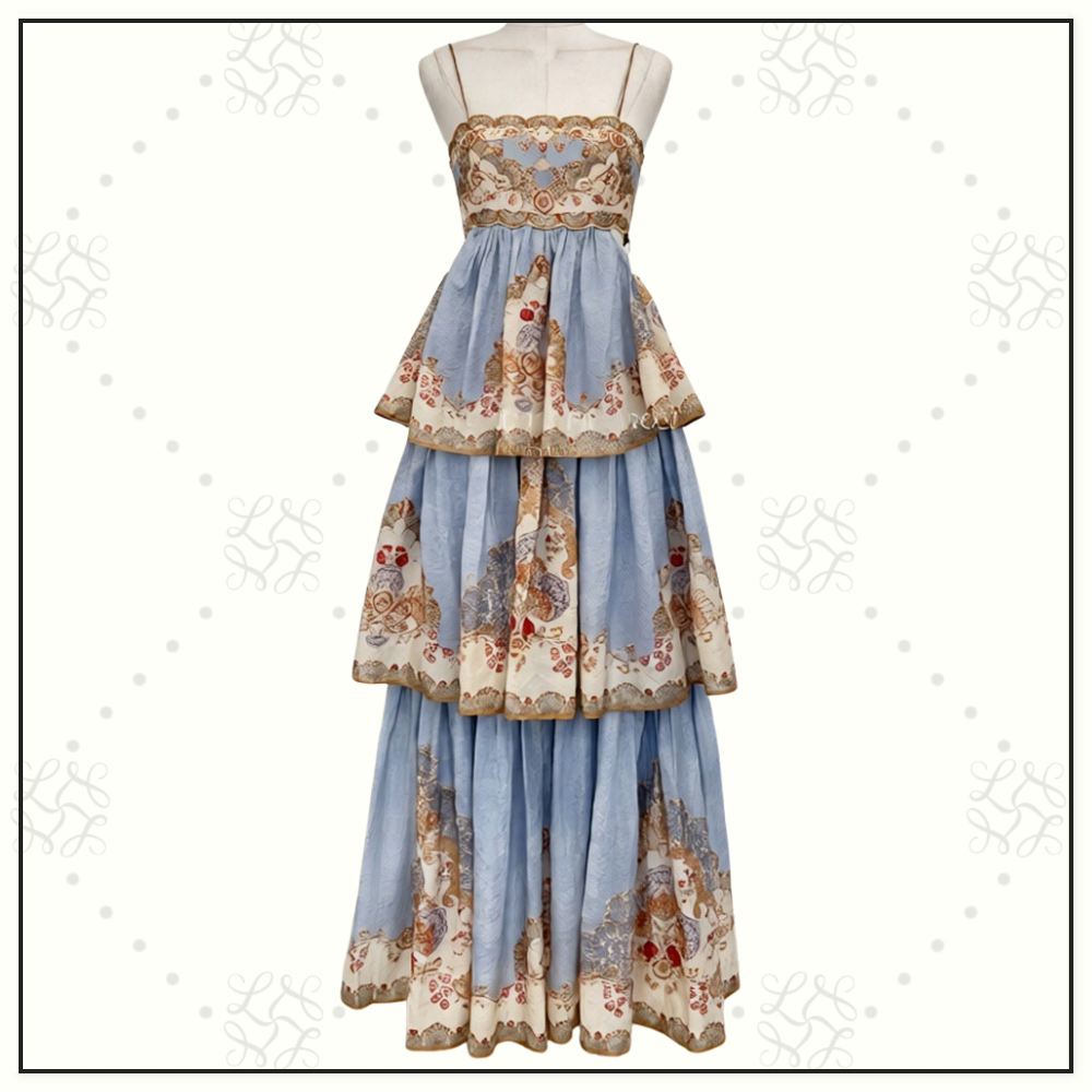 DAYLIGHT TIERED MAXI DRESS