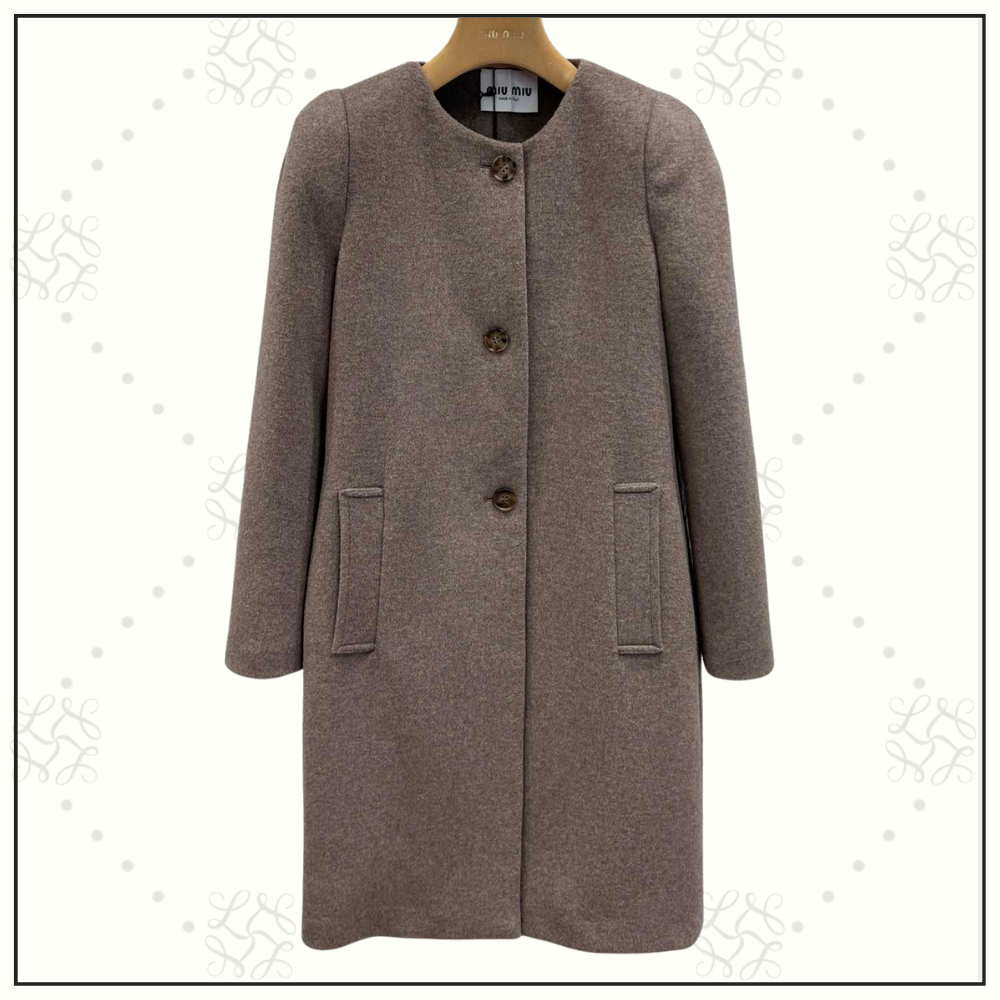SHETLAND WOOL COAT
