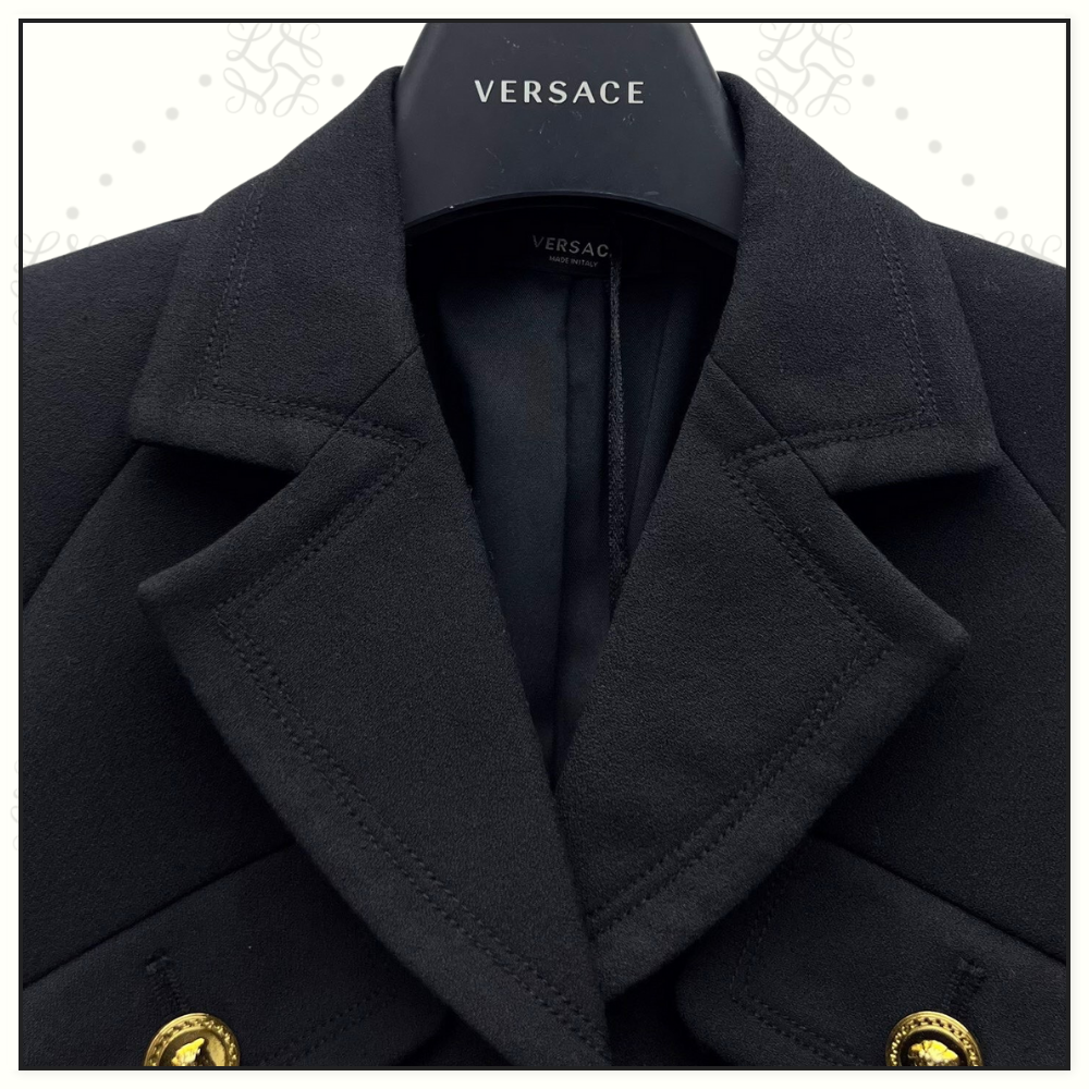 VIRGIN WOOL BLEND MEDUSA JACKET