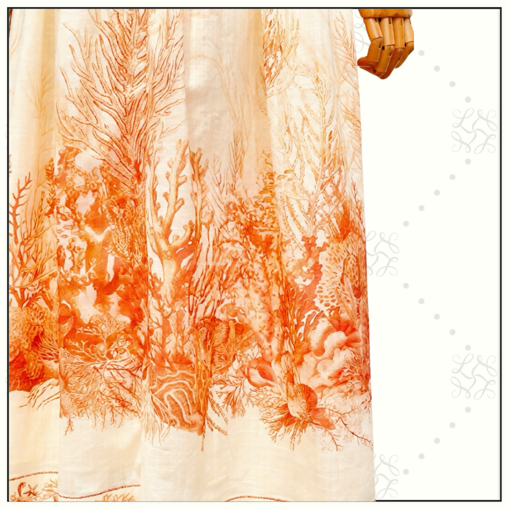 WANDERLUST CORSET MIDI DRESS