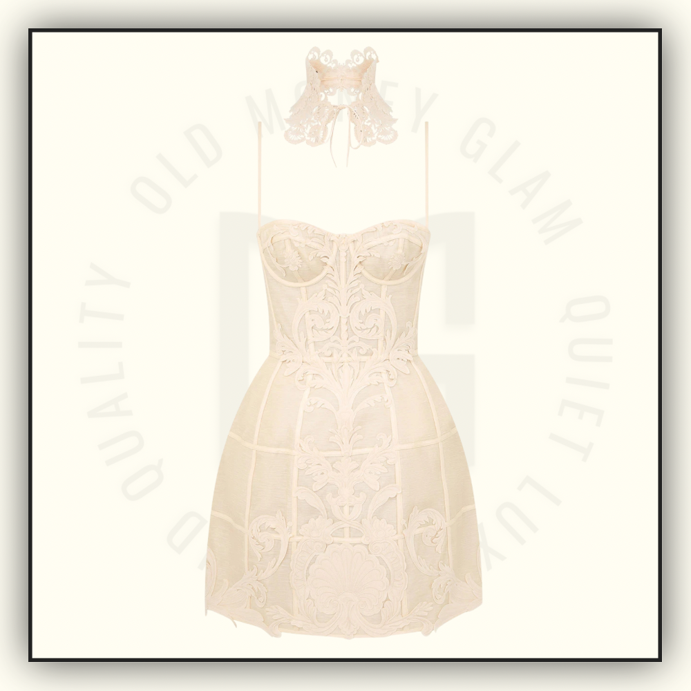 REBELLION FILIGREE MINI DRESS