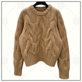 WOOL CABLE KNIT SWEATER