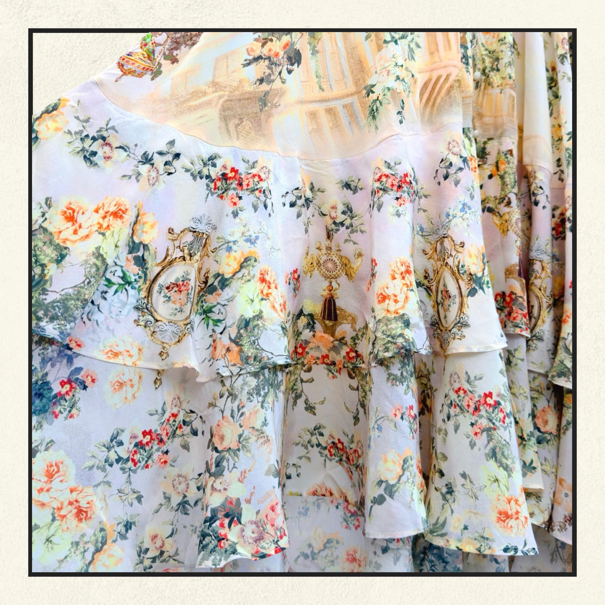 LONG BUTTON FRONT DRESS