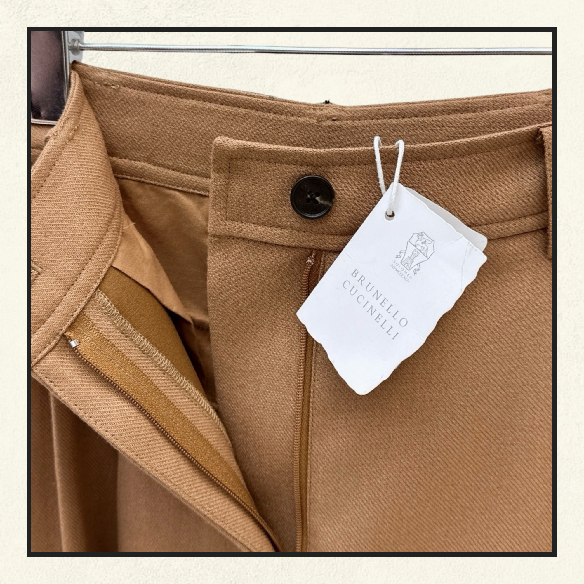 LINEN JACKET & FLARE TROUSERS