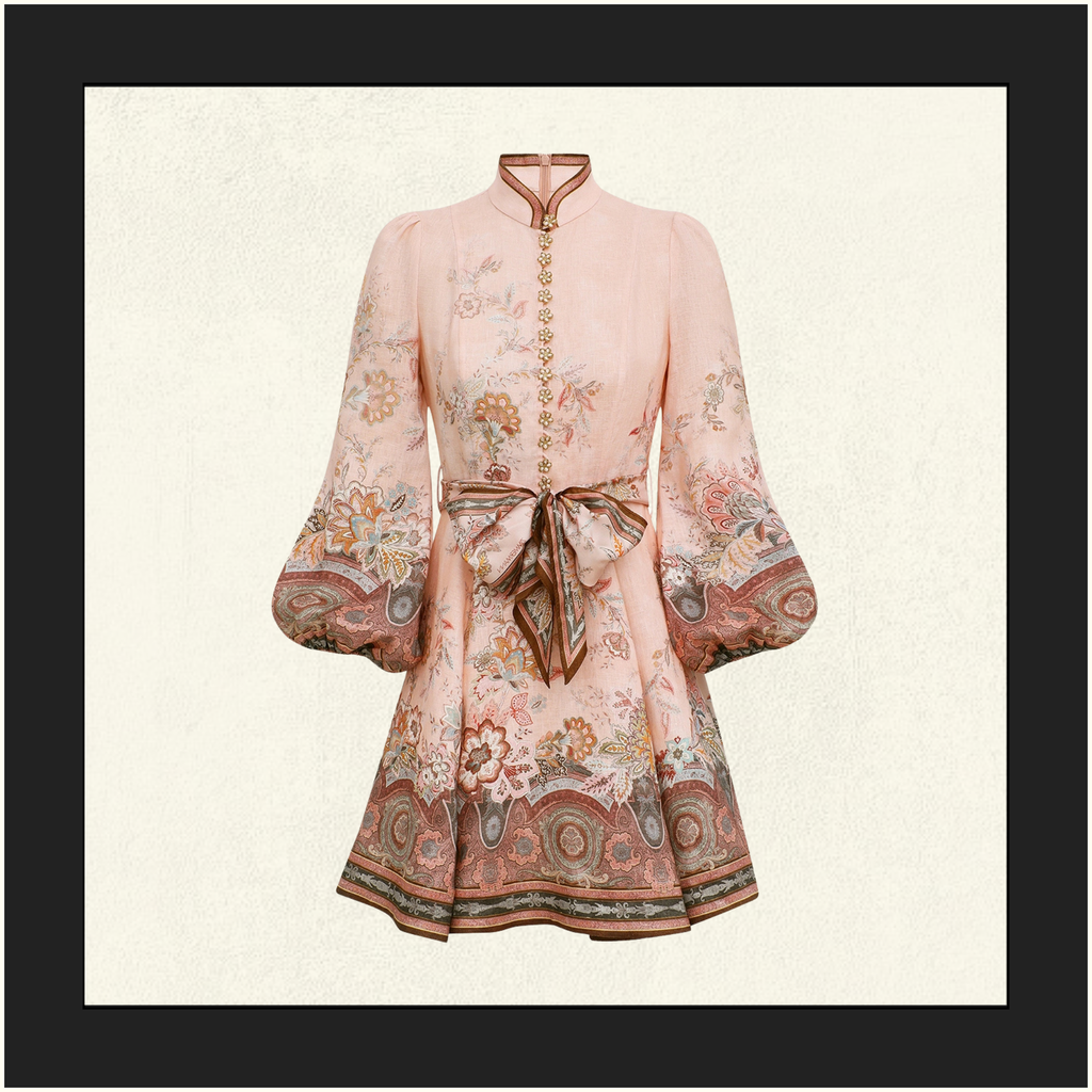 ALCHEMY BUTTON MINI DRESS