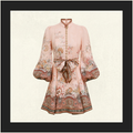 ALCHEMY BUTTON MINI DRESS