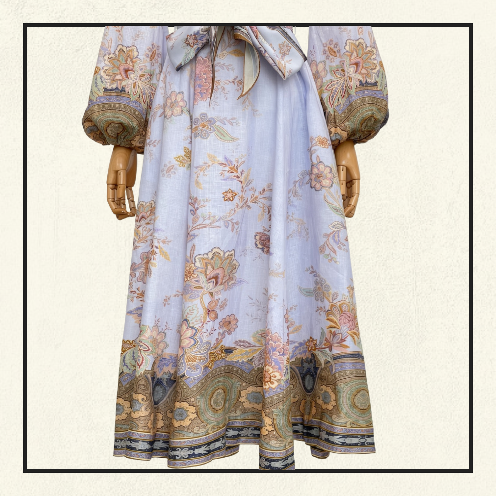 LUNA BUTTON MIDI DRESS