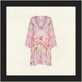 A LINE RUFFLE SLEEVE DRESS