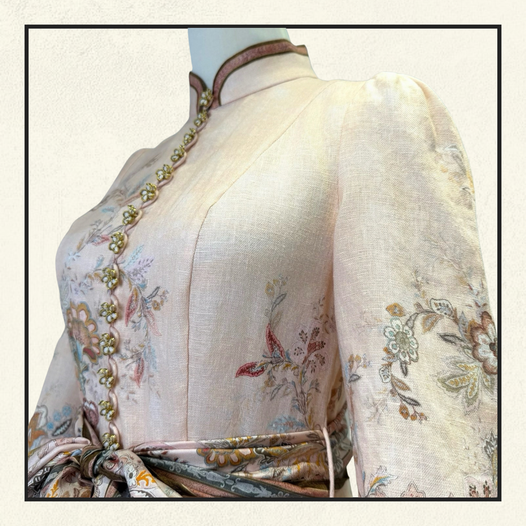 ALCHEMY BUTTON MINI DRESS