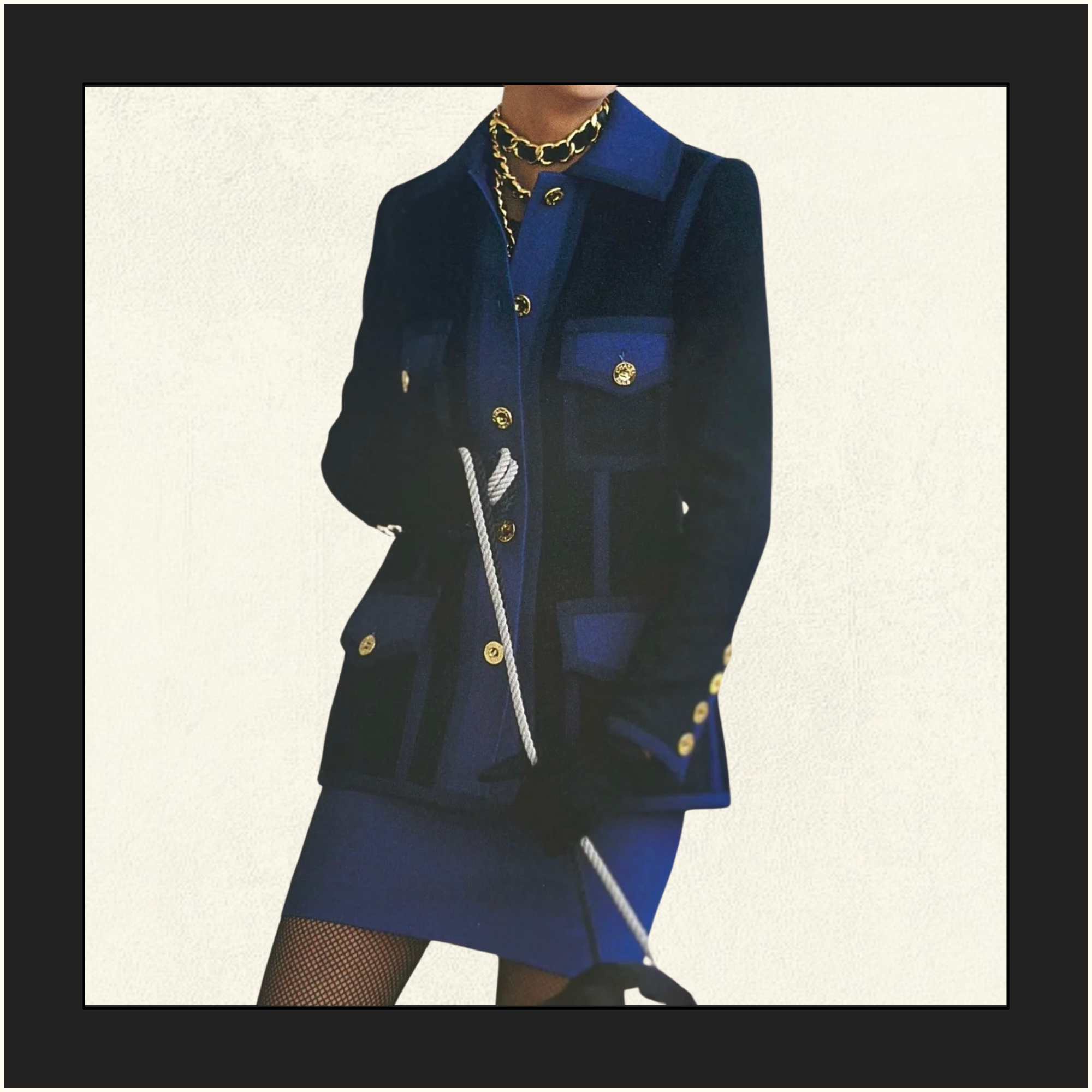 ICONIC DENIM TWEED 1991 RUNWAY JACKET
