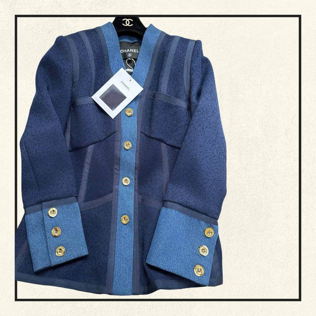 ICONIC DENIM TWEED 1991 RUNWAY JACKET