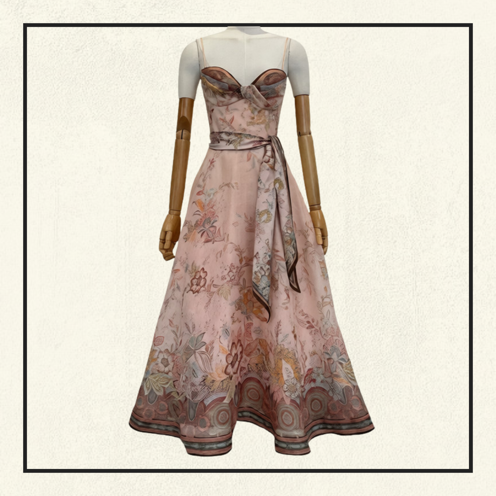 ALCHEMY STRUCTURED MIDI DRESS