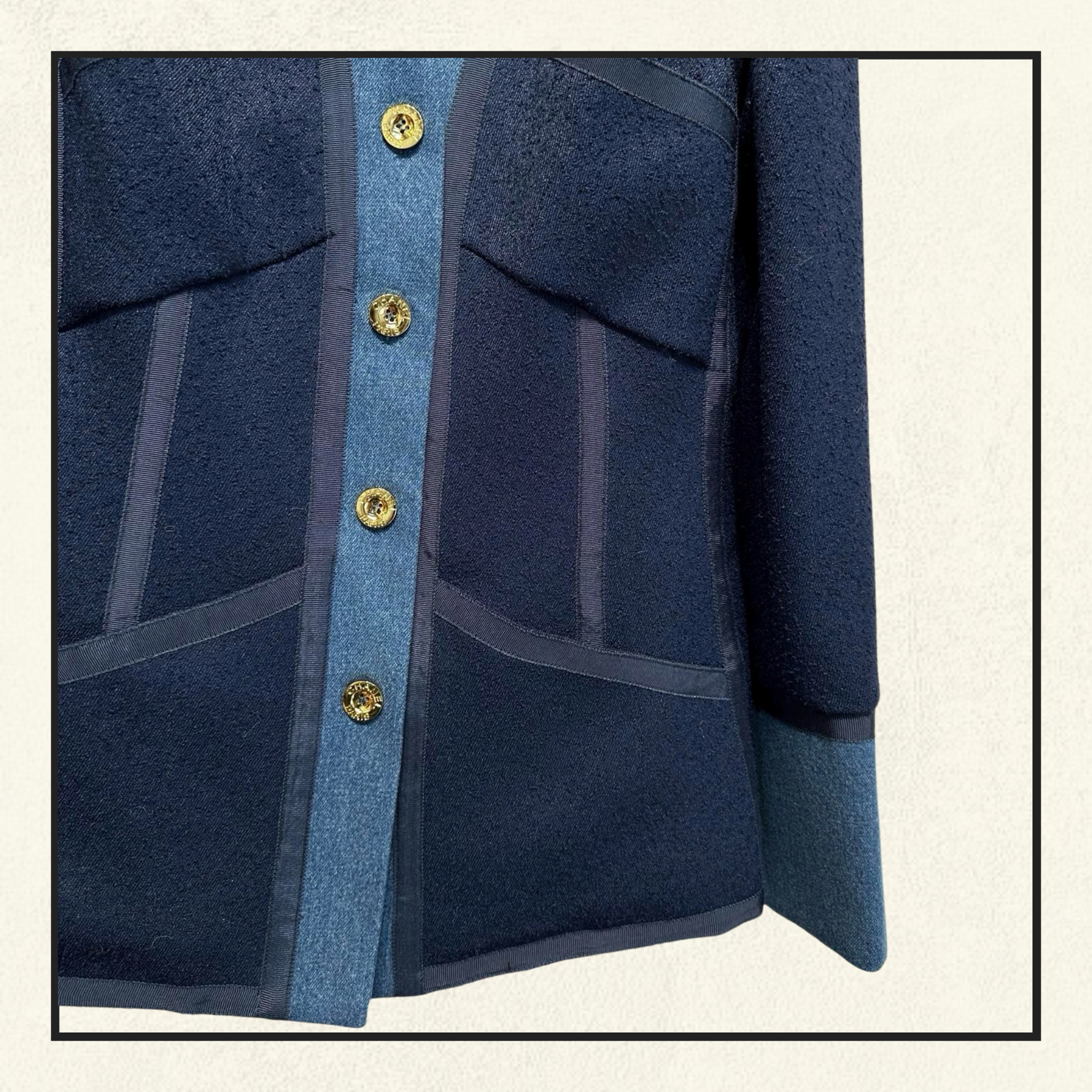 ICONIC DENIM TWEED 1991 RUNWAY JACKET
