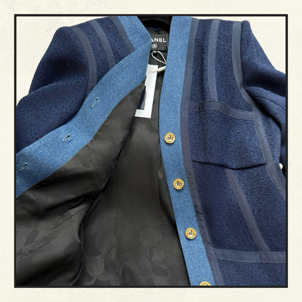 ICONIC DENIM TWEED 1991 RUNWAY JACKET
