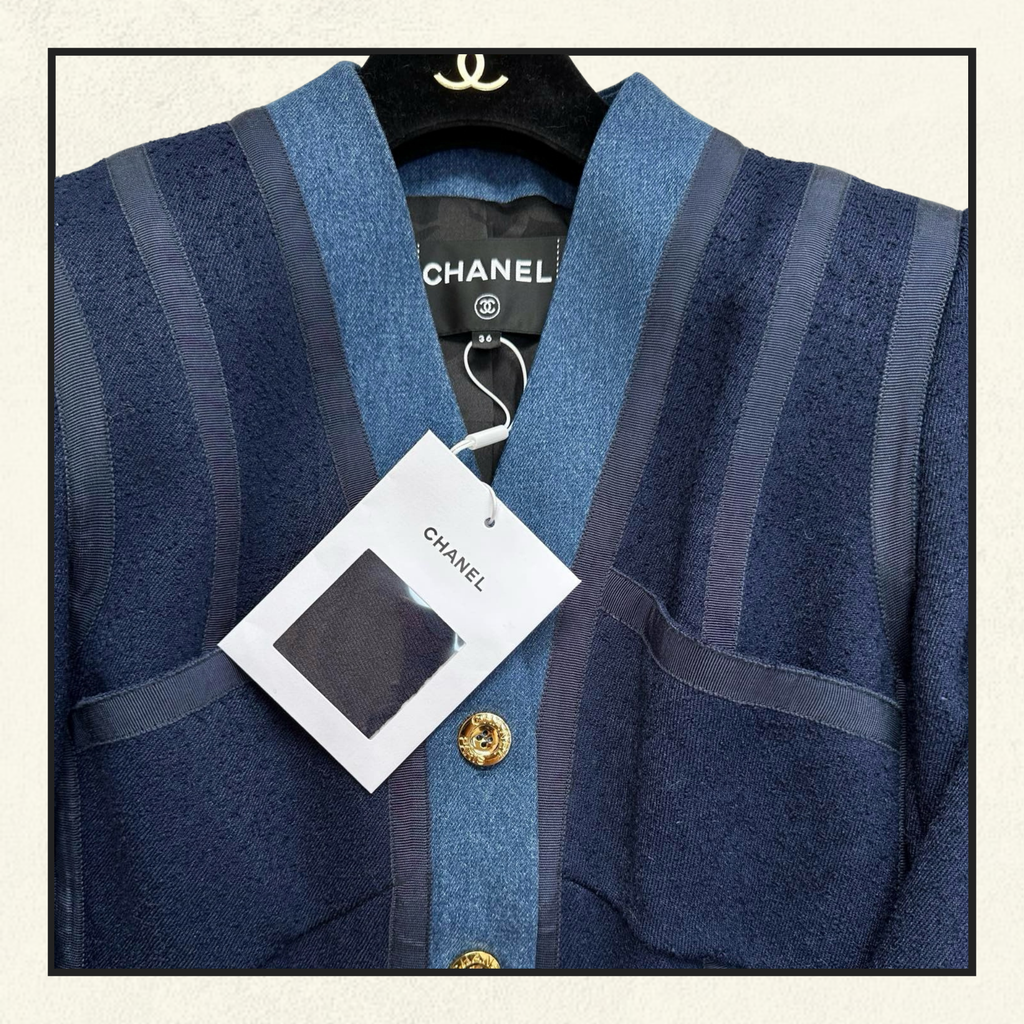ICONIC DENIM TWEED 1991 RUNWAY JACKET