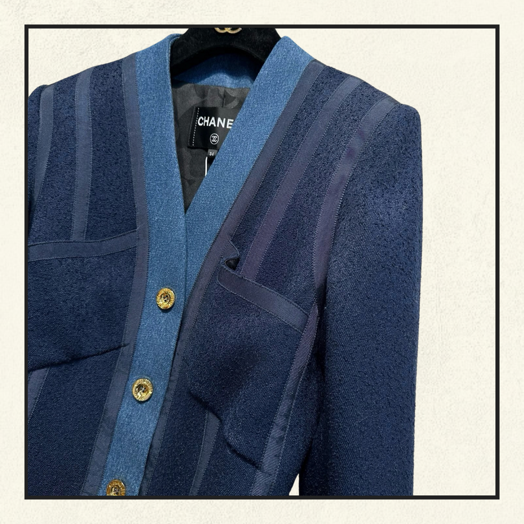 ICONIC DENIM TWEED 1991 RUNWAY JACKET
