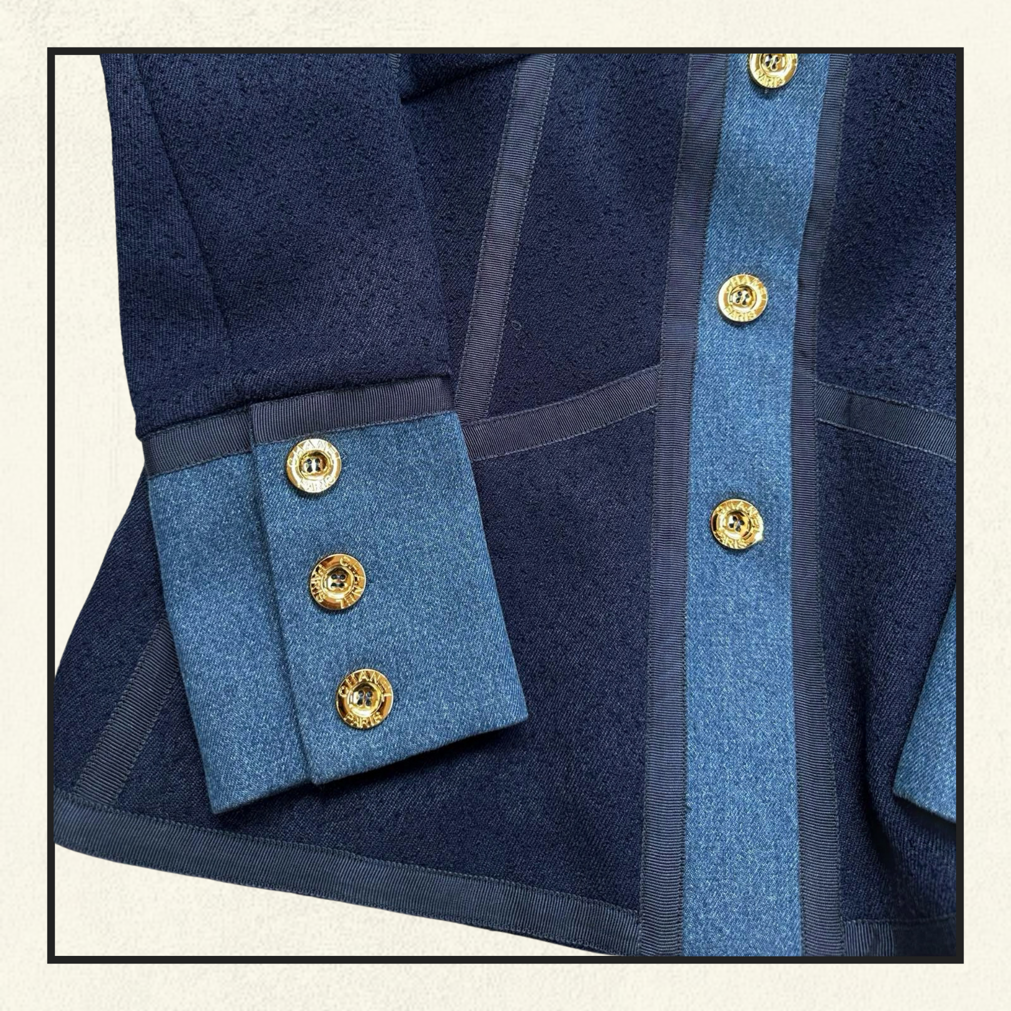 ICONIC DENIM TWEED 1991 RUNWAY JACKET