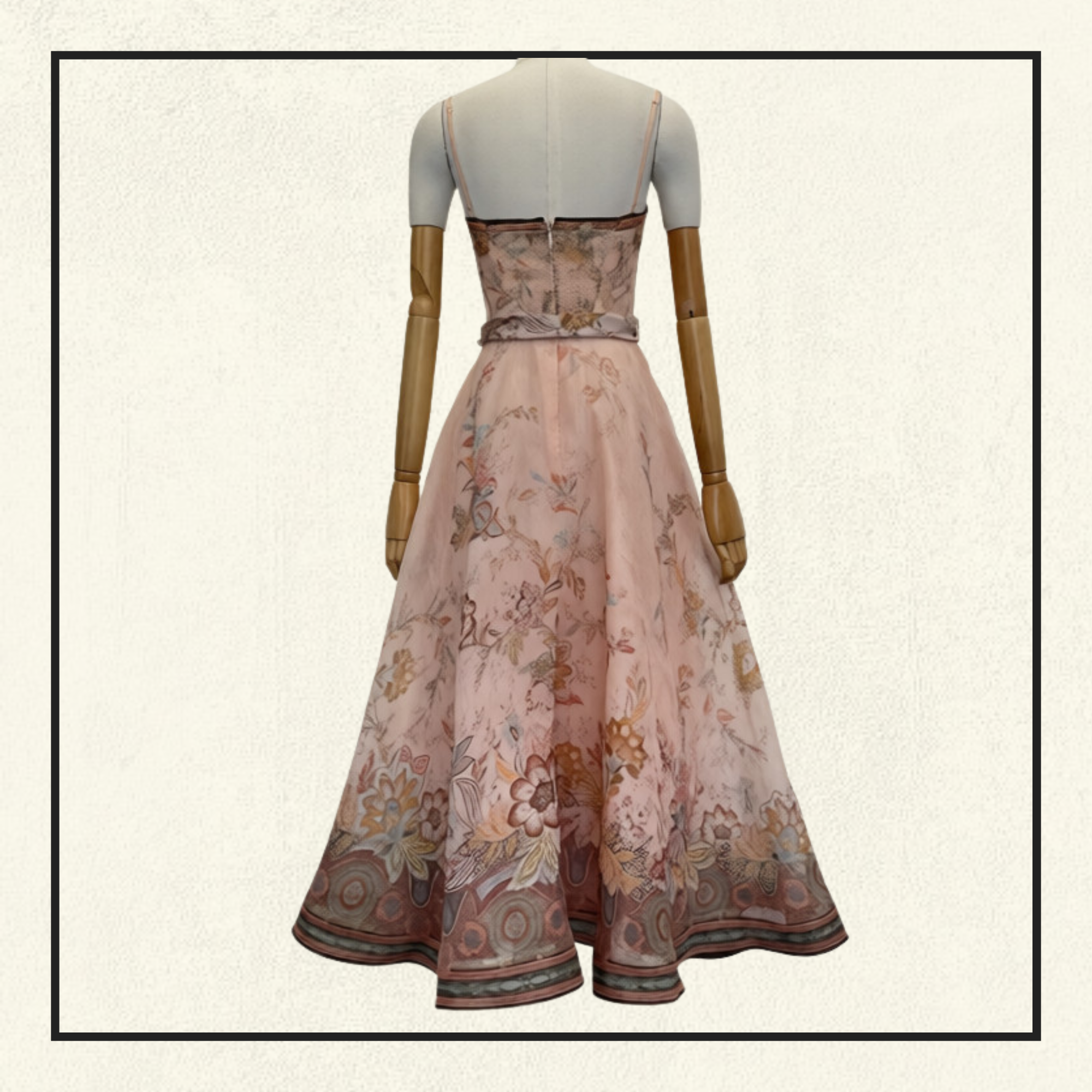 ALCHEMY STRUCTURED MIDI DRESS