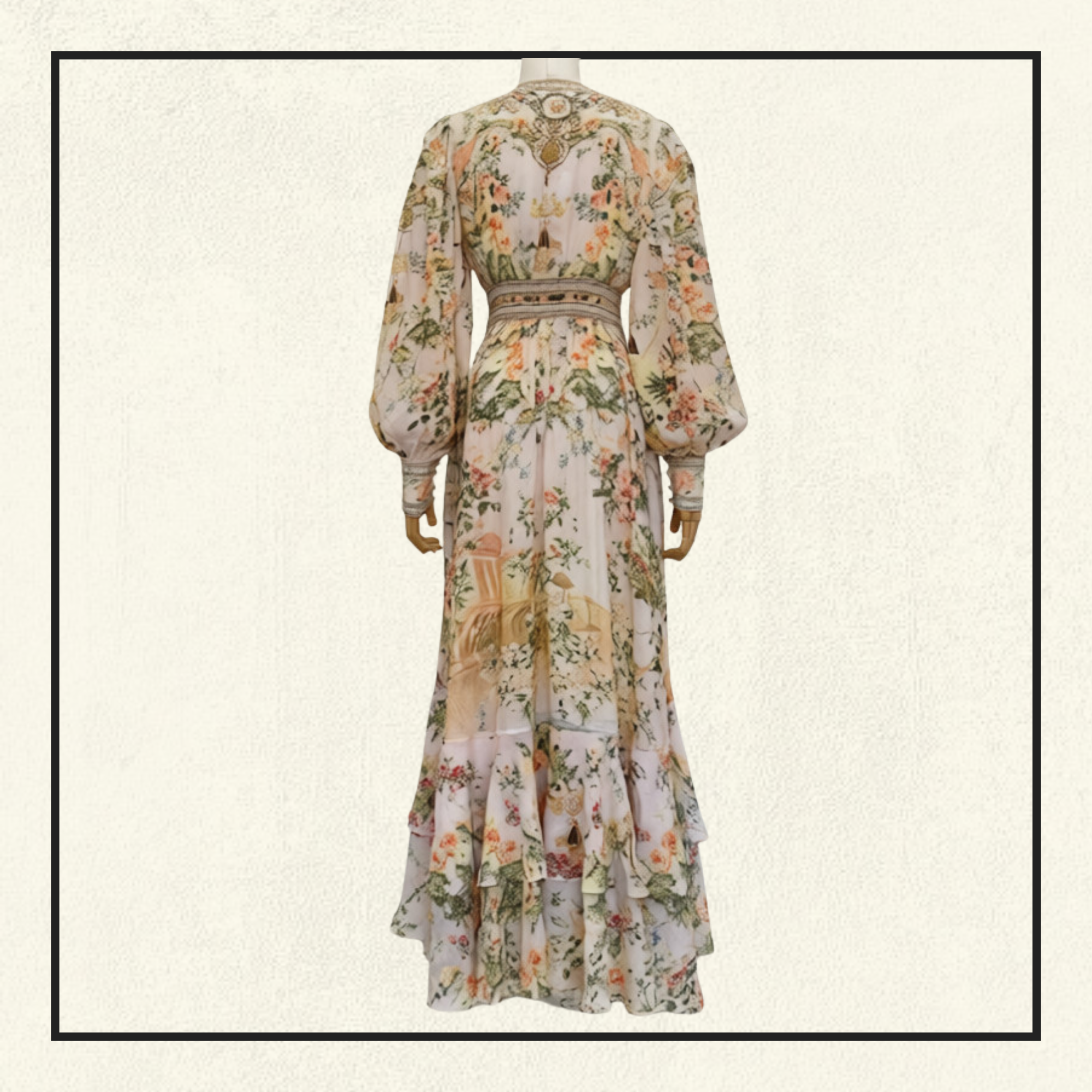 LONG BUTTON FRONT DRESS