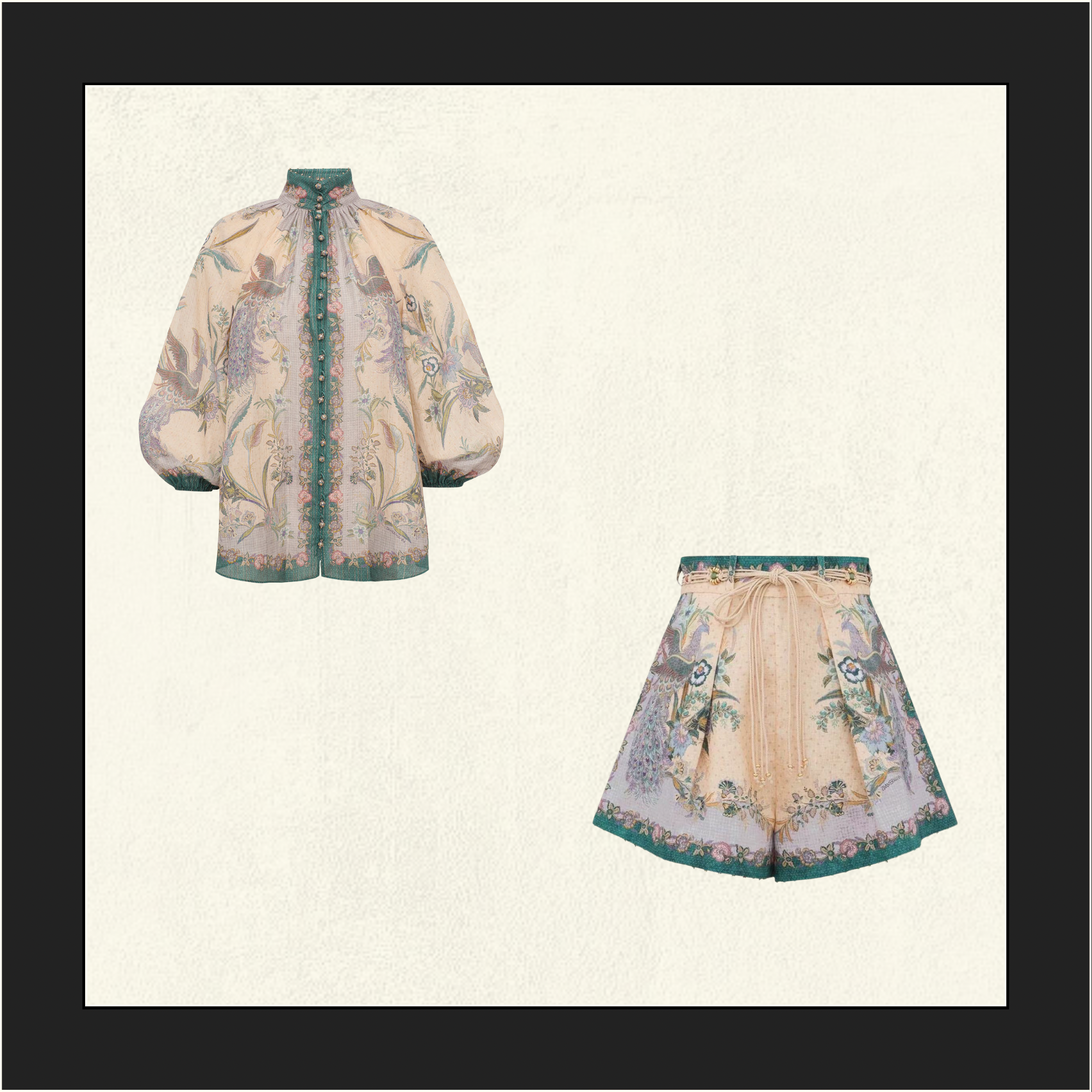 INDRA BILLOW BLOUSE & SHORT