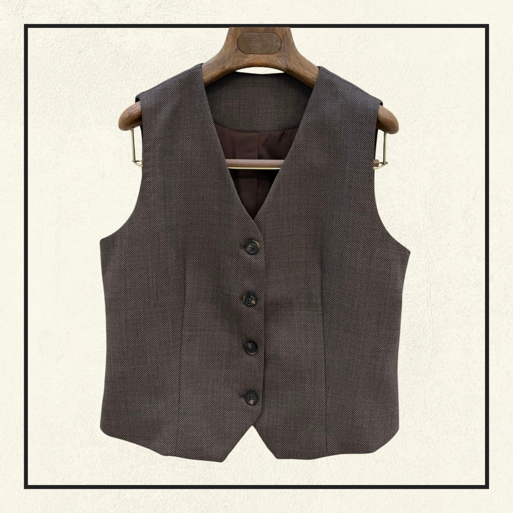 AYAS WOOL & CASHMERE VEST