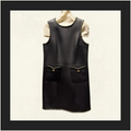 SHEEPSKIN MINI DRESS
