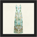 V-NECK LONG BIAS SLIP DRESS