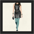 SHEEPSKIN MINI DRESS
