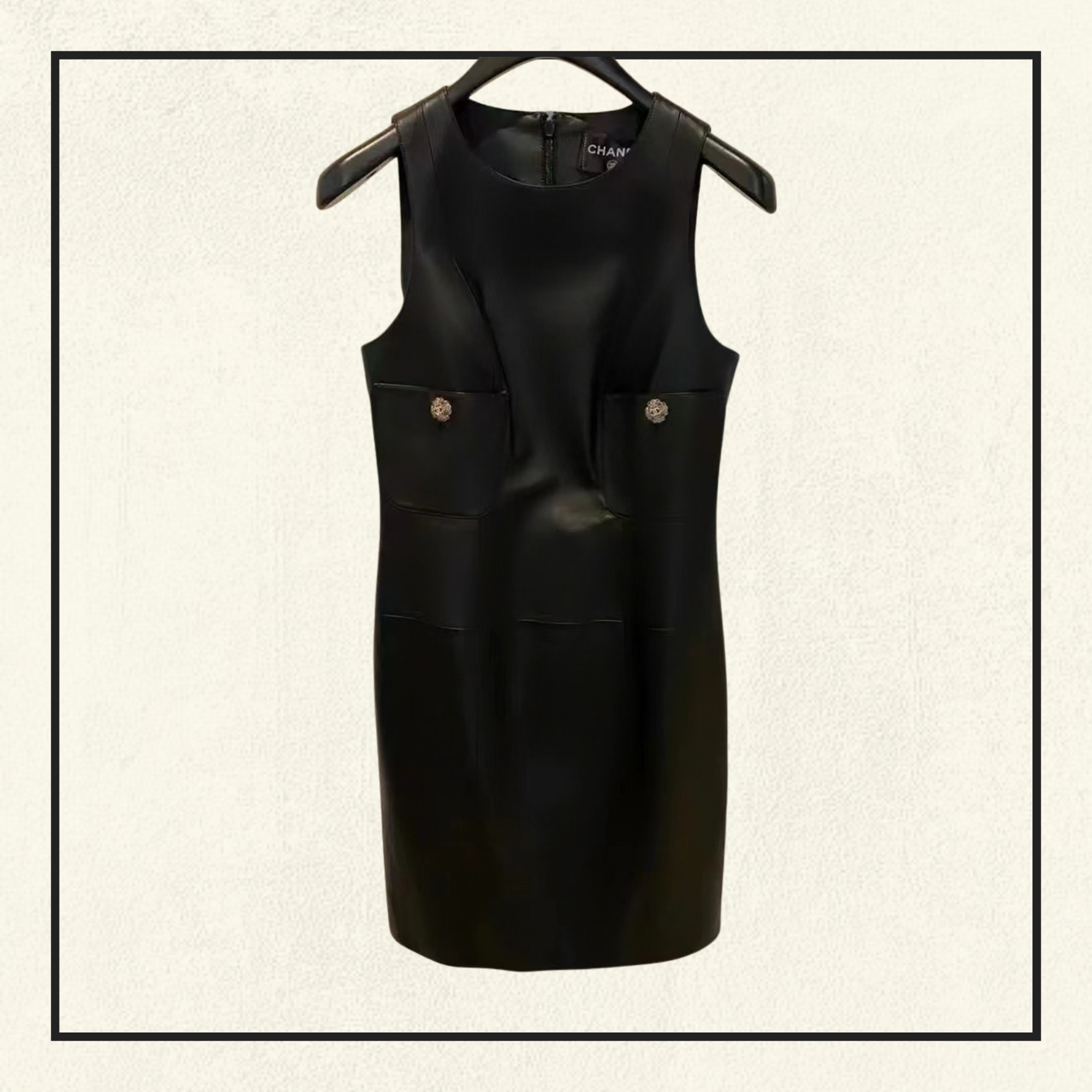 SHEEPSKIN MINI DRESS