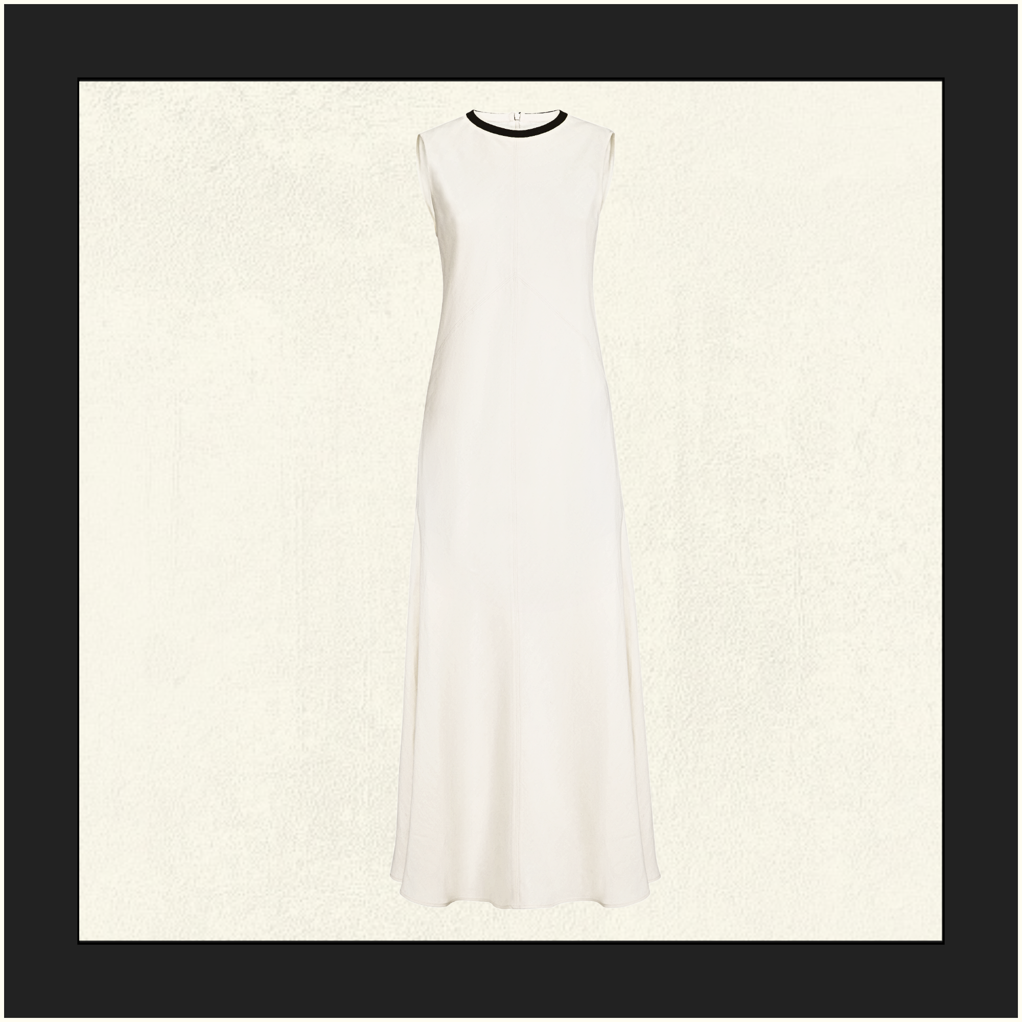 MAXI DRESS WITH SEQUIN COLLAR