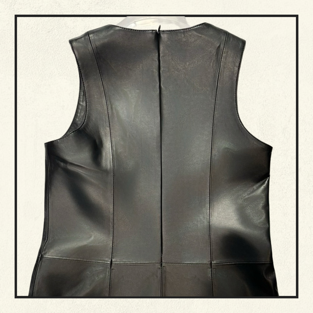 SHEEPSKIN MINI DRESS