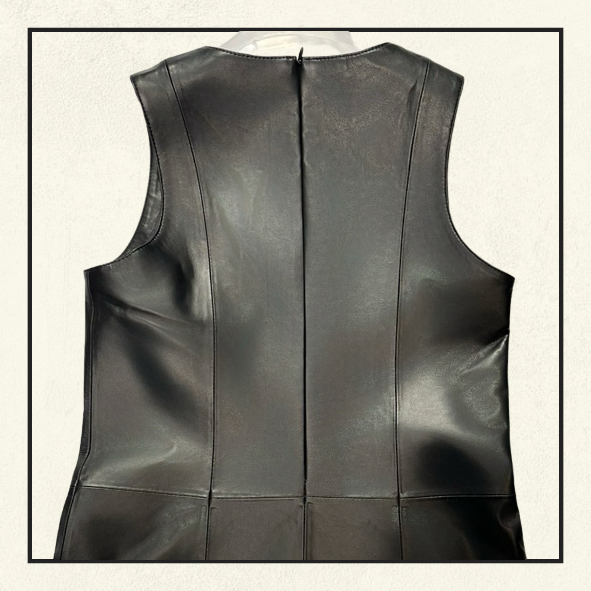 SHEEPSKIN MINI DRESS