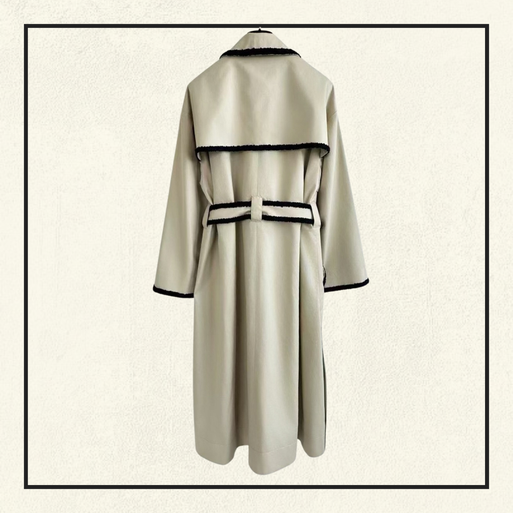 GABARDINE TRENCH COAT