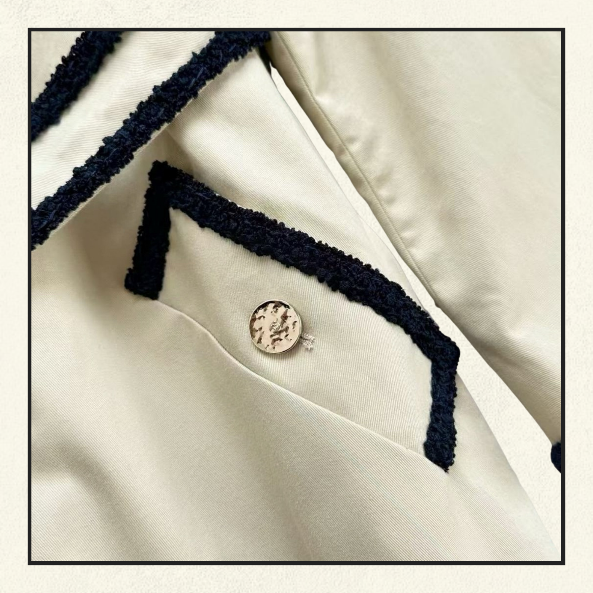 GABARDINE TRENCH COAT