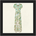 PUFF SLEEVE HIGH-LOW DRESS