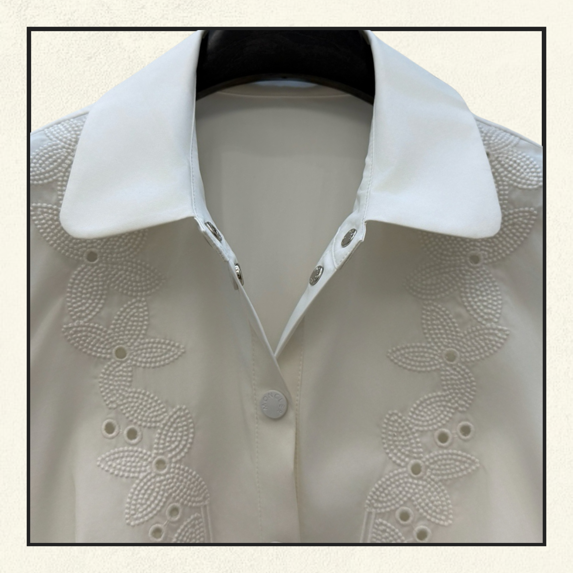 EMBROIDERED SHIRTDRESS