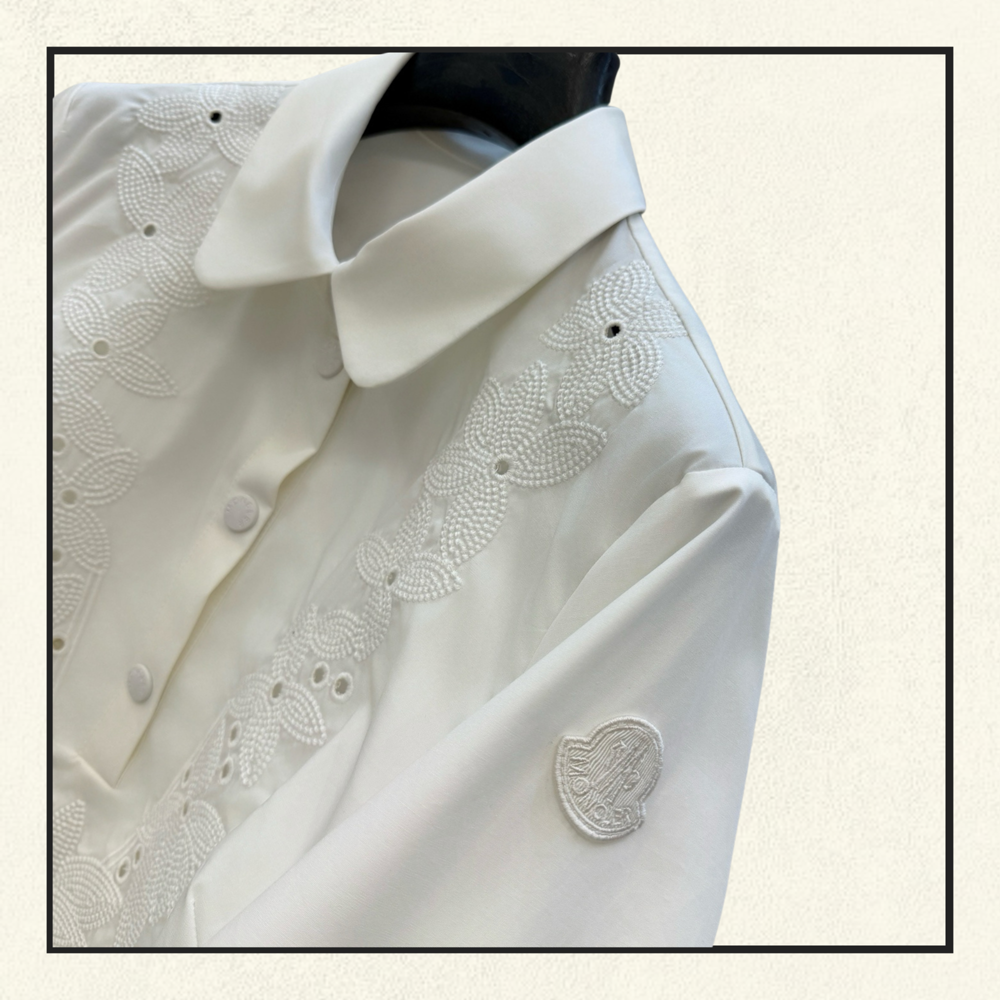 EMBROIDERED SHIRTDRESS
