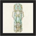 LONG KAFTAN WITH WAIST DETAIL