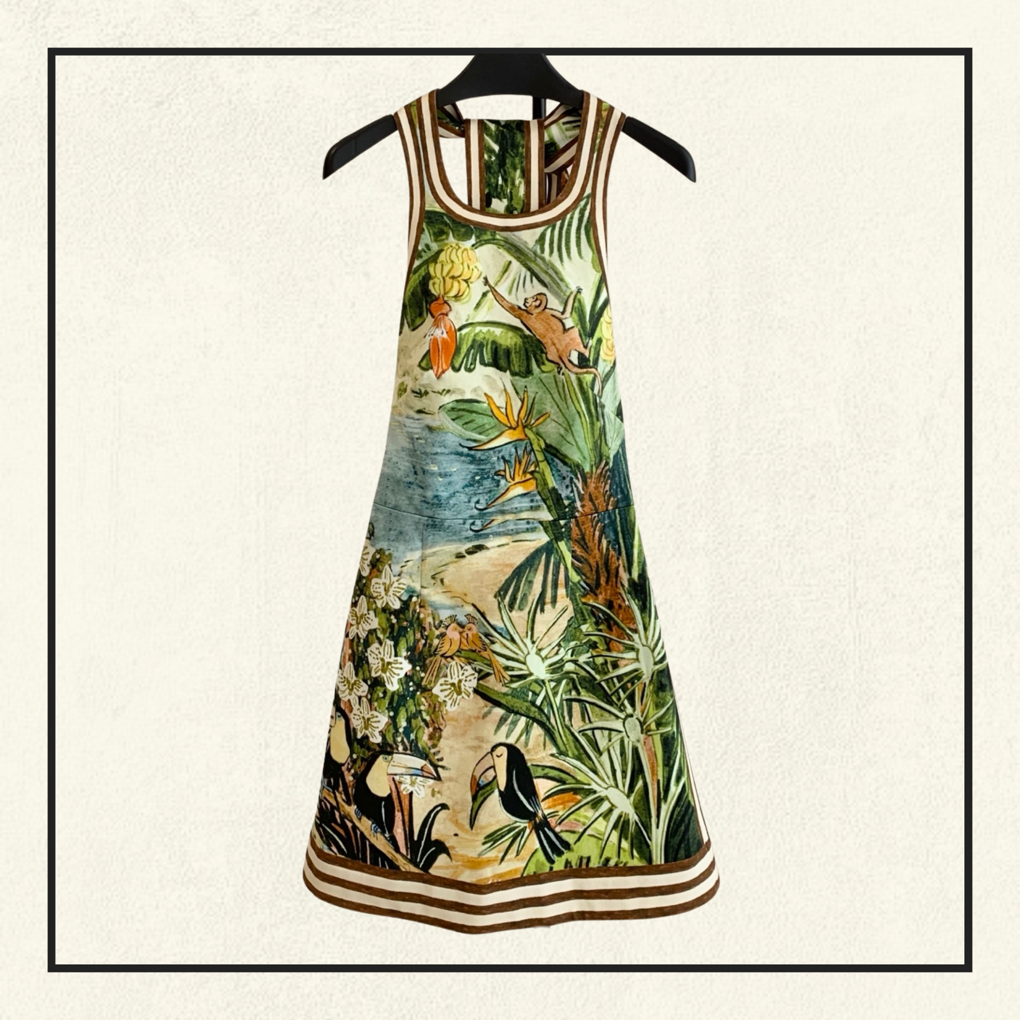 TOUCAN TANGO HALTER MINI DRESS