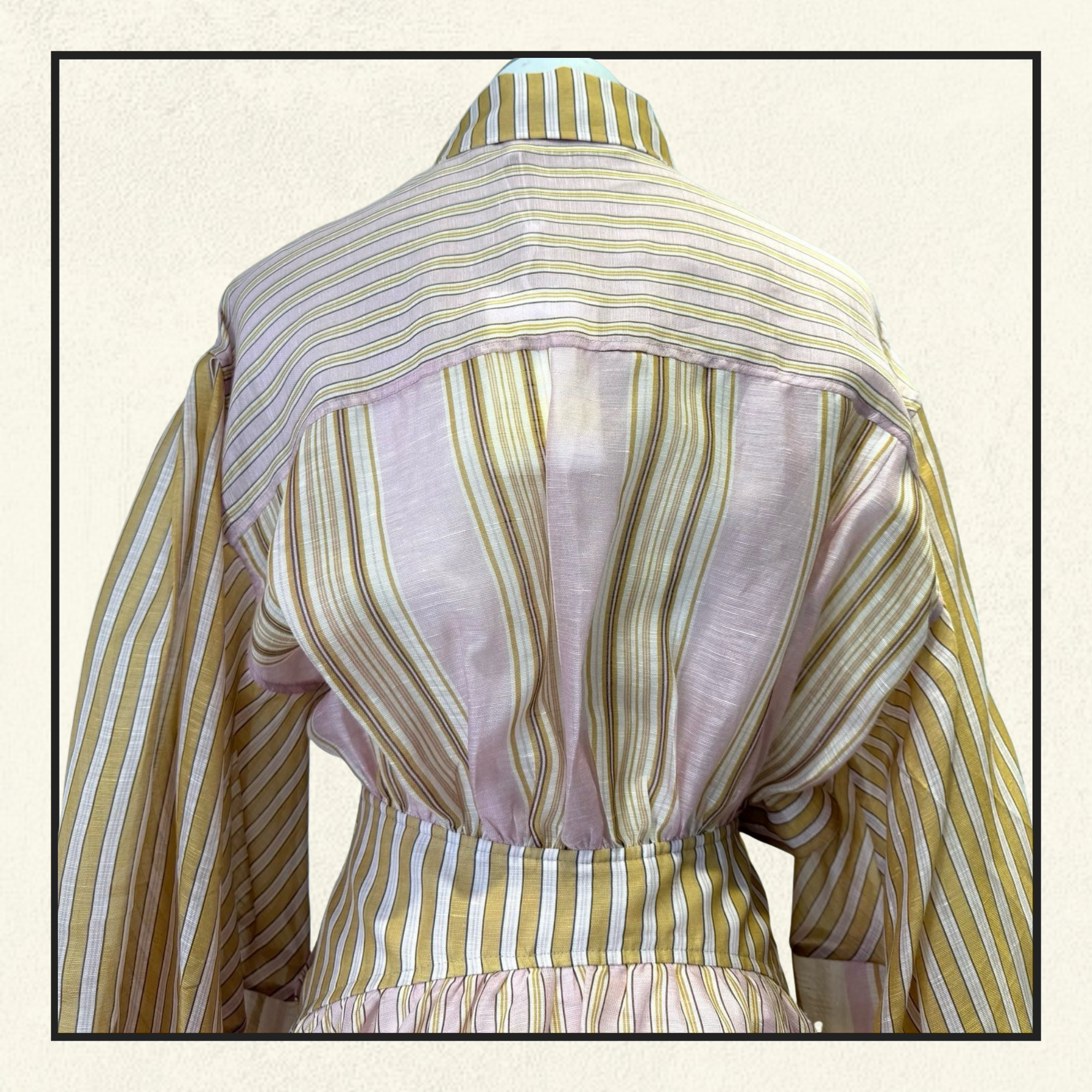 ALCHEMY STRIPED MINI DRESS