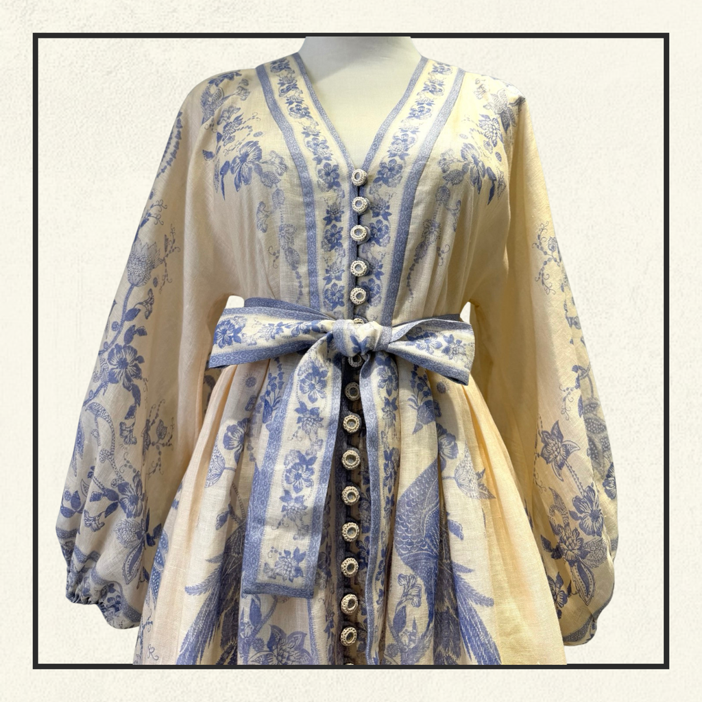 INDRA PLUNGE MINI DRESS