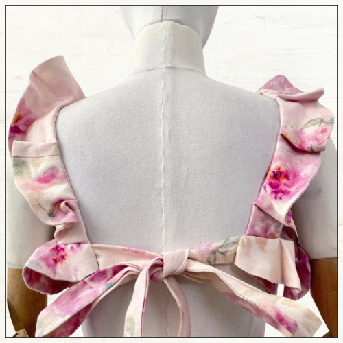 CRUSH FRILL MINI DRESS
