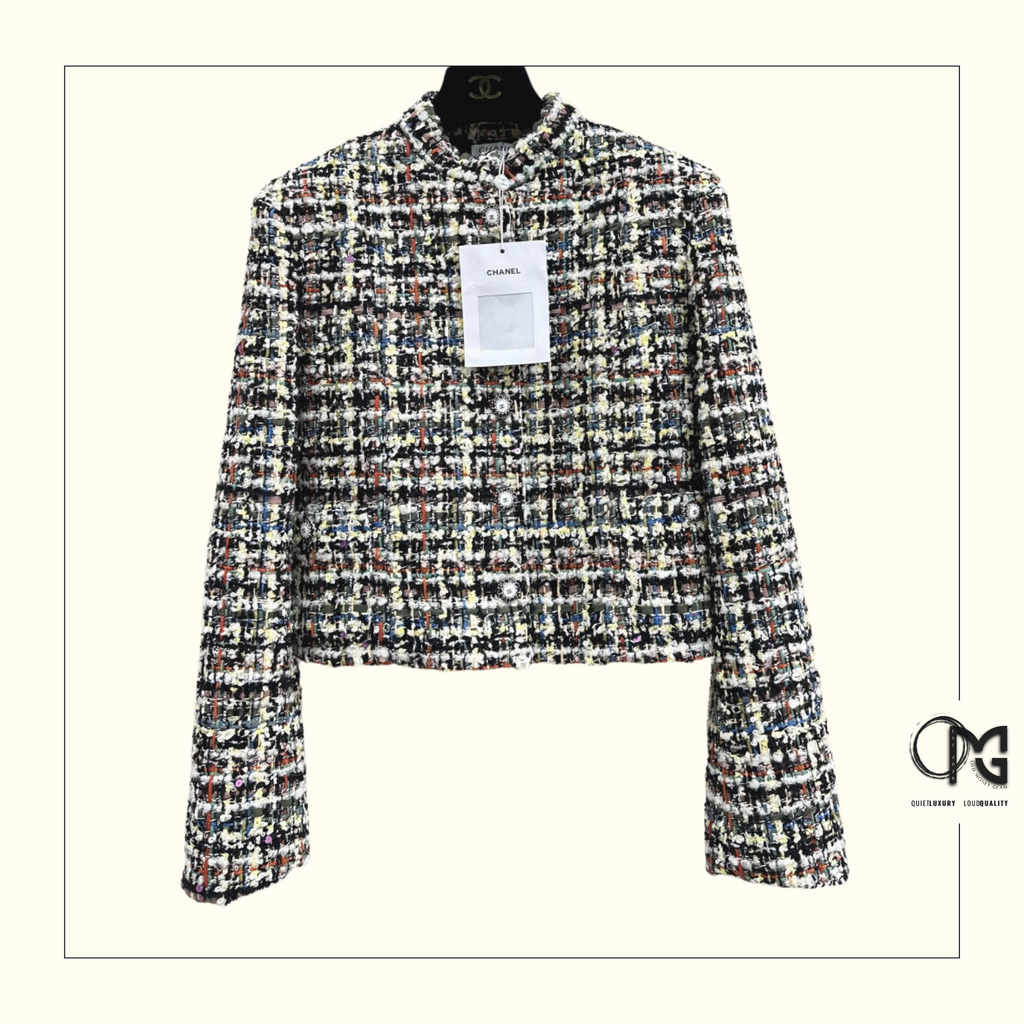 TWEED JACKET & MINI SKIRT